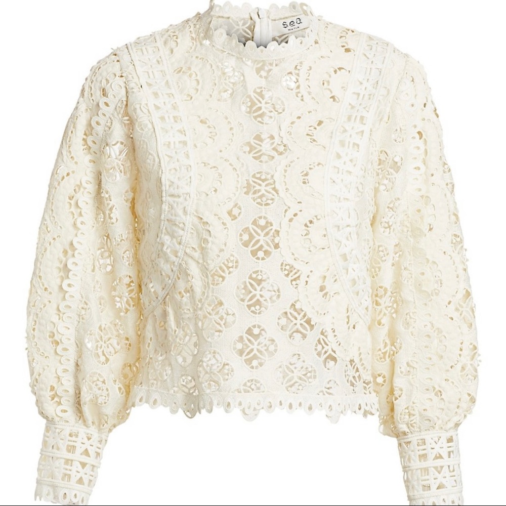 Sea New York Rosalie Blouse 🤍 NWT - Picture 5 of 15